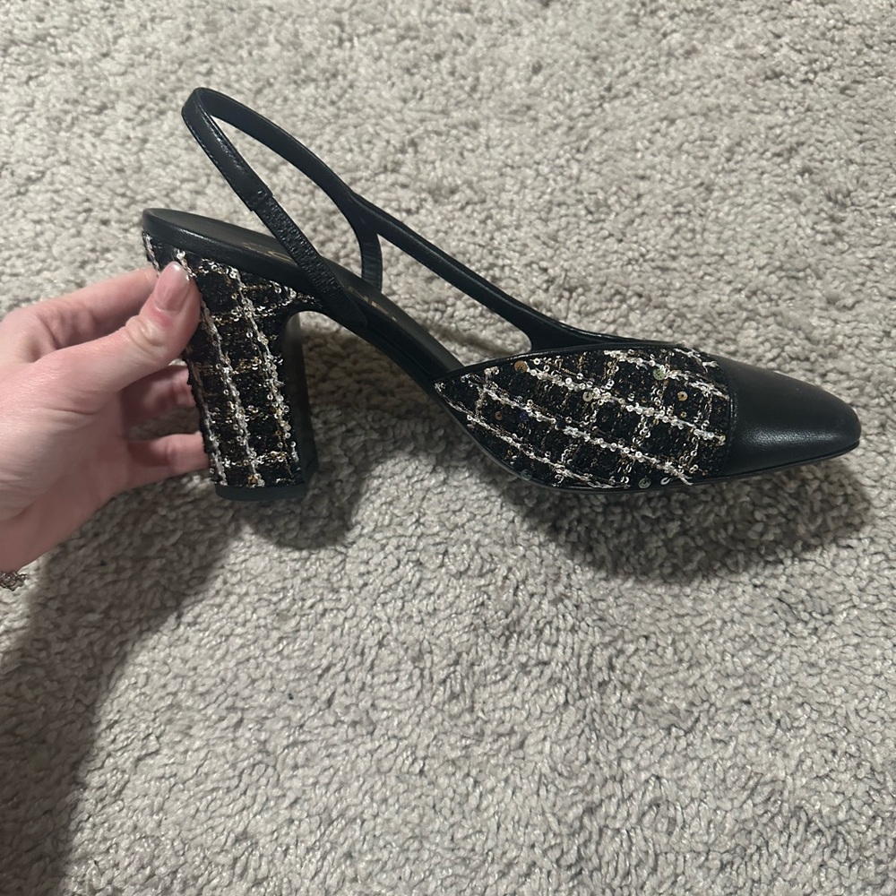 Chanel slingbacks 90mm size 40